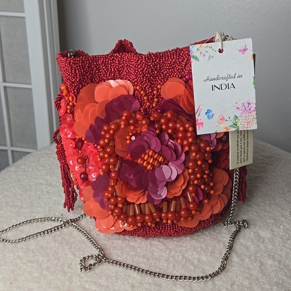 NWT viral Indian Bag Handcrafted - Picture 5 of 9